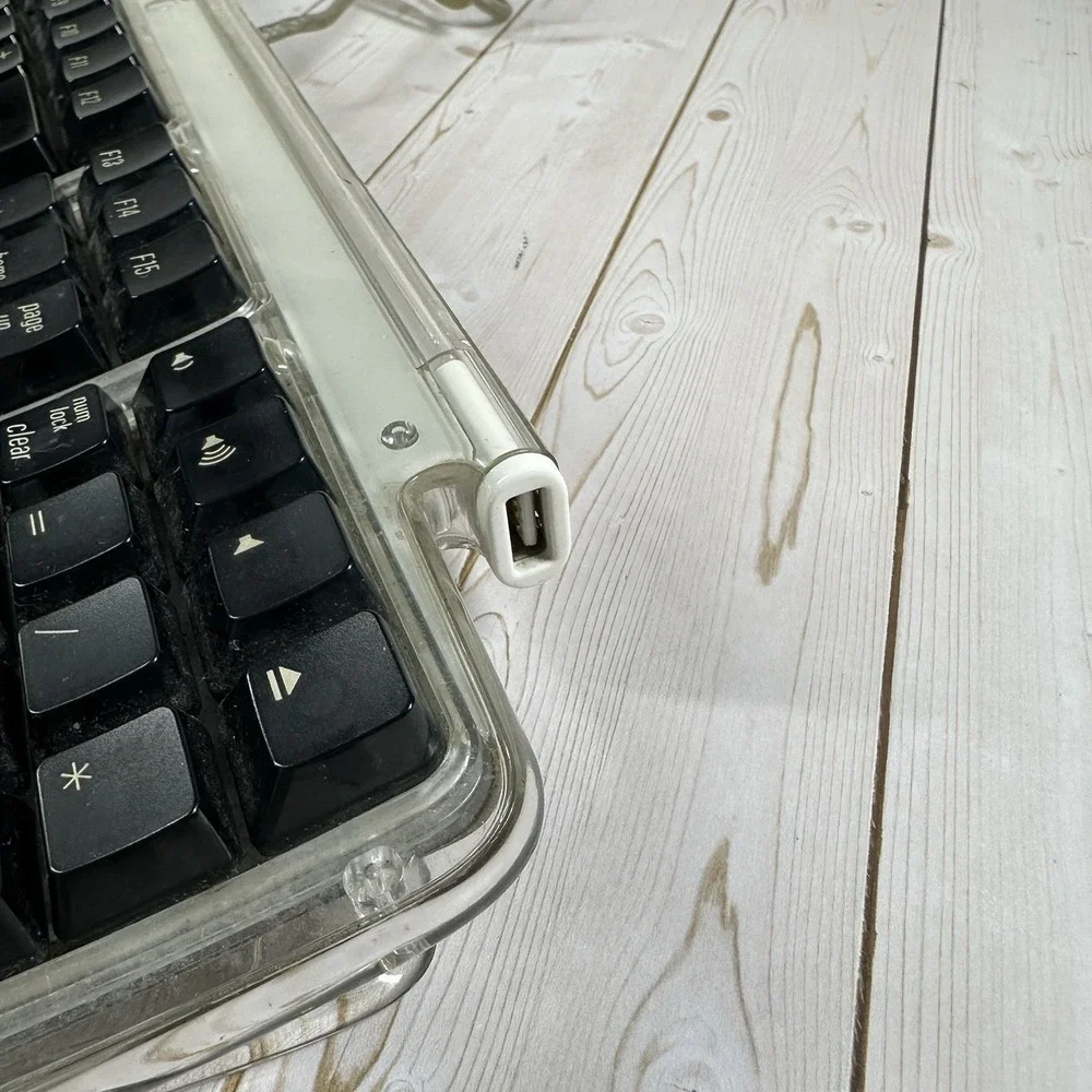 Apple Pro Keyboard Macintosh M7803‎ Power Mac USB Keyboard Wired Tested Works